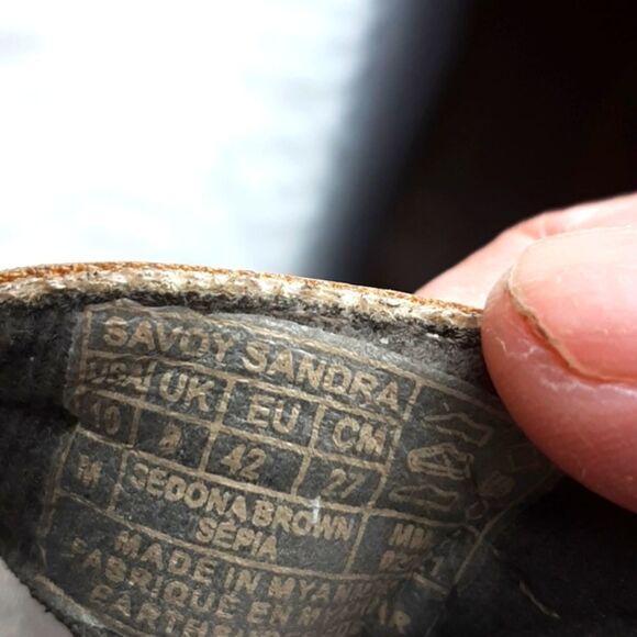 EARTH ORGINS Tan Slide Sandals sz 10 M‎ - Picture 7 of 7